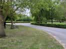 Landscaped entrance to site