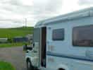 Our van on site.
