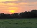 Sunset.