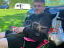 Dog loving life