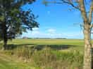Zicht vanuit camping
