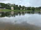 View from the river bank