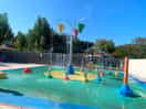 Water park at campsite