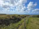 Coastpath view from the van.