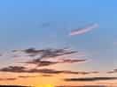 Sunset.