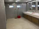 Shower and toilet block