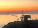 Sunset in the bay