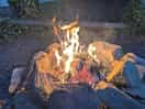 Sat around the fire