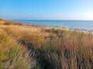 Cliff top view skipsea beach