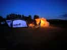 Our tents side by side with our friends