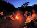 Marshmallows by the fire pit