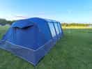 Tent pitched