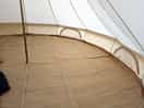 Tent interior