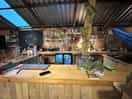 And the fantastic bar in the barn!