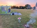 Bbq at sunset!