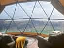 View from double bed