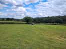 Got the 'best spot' in the far bottom corner - the largest pitch and a tree to camp under.