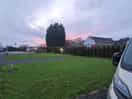 Sunset and pitches