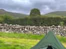 View behind our tent