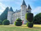 The chateau, a stone’s throw from the pitches.