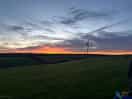 Campsite sunset