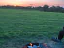 Great fire pit.