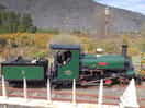 Steam train close by.