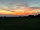 Sunset view from the campsite.