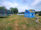 Trampolines and bouncy castle
