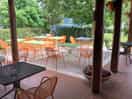 Outside eating area