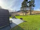 Lovely views at the front of the pods
