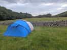 Set up facing onto one of the fields, you'll feel like you're the only one there