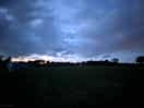 Night time view of site