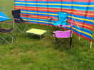I add a windbreaker but for a bit of privacy while relaxing.