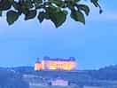 The chateau at night