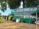 Boycie bus currently serving paninis and drinks