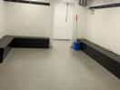 Shower changing area all to yourself - ideal if you have children.
