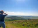 Worth the walk. 360 views for miles. beautiful