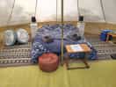 Beautiful decor and well equipped tent