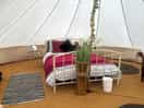 Tent on arrival