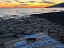 Aan de kust relaxen