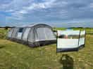 Our 6 man tent with room to play with.