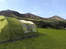 Camping amongst beautiful scenery