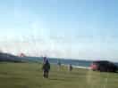View from tourer pitch