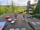 Cards, amazing cider from ty gwyn and *that* view.