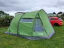 Tent pictchded up
