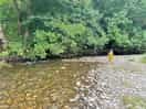 Great spot for paddling in the river teme