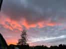 Red sky at night