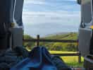 View from the back of my van