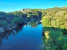 Río hérault desde el puente